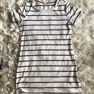 Black+White T-shirt Dress